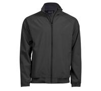 Tee Jays Mens Waterproof Breathable and Two Large Front Pockets Jacket