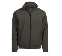 TEE JAYS Mens Waterproof Breathable Club Two Large Front Pockets Jacket