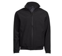 TEE JAYS Mens Waterproof Breathable Club Two Large Front Pockets Jacket