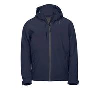 TEE JAYS Men's Waterproof Jacket in Mid Navy | Size: Medium TEE JAYS Mid Navy M