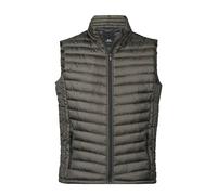 TEE JAYS Men's Zepelin Padded Body Warmer in Dark Grey | Size: Large TEE JAYS Dark Grey L