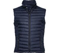 TEE JAYS Men's Zepelin Padded Body Warmer in Mid Navy | Size: Large TEE JAYS Mid Navy L