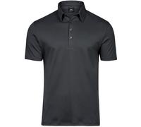 Tee Jays Pima Cotton Short Sleeve BLACK GREY WHITE or BLUE Polo Shirt