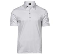 Tee Jays Pima Cotton Short Sleeve BLACK GREY WHITE or BLUE Polo Shirt