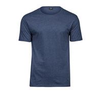 Tee Jays Polycotton Urban BLACK or BURGUNDY Melange Tee T-Shirt S-3XL