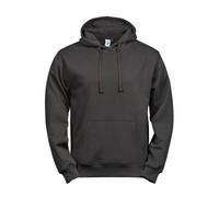 Tee Jays Power Double Dyed Hoodie Black Dark Grey Red TJ5102