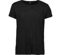 Tee Jays Roll-Up T-Shirt Size XL Black