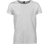 Tee Jays Roll-Up Tee Men's T-Shirt, White, L