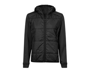 Tee Jays Stylish & Warm Ladies' Hybrid-Stretch Hooded Jacket