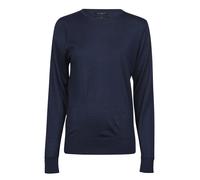 Tee Jays T6006 Ladies Merino Wool Blend Crew Neck Sweater Tailored Fit Jumper
