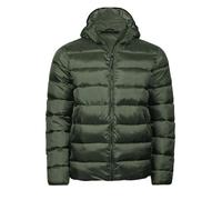 Tee Jays Unisex Lite Hooded Jacket Outdoor Winter Warm Coat Full Zip