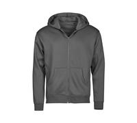 Tee Jays Unlabeled Hooded Full Zip Soft Sweatshirt