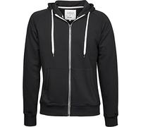 Tee Jays Urban Zip Hoodie - Black - L