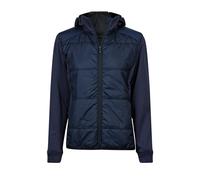 Tee Jays Women’s hybrid-stretch hooded jacket (9113)