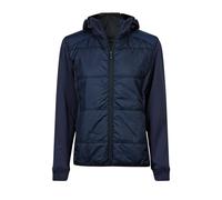 Hybrid Hooded Jacket Women Tee Jays Bleu S