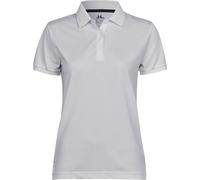 TEE JAYS Women's Club Polo Shirt in White | Size: Medium TEE JAYS White M