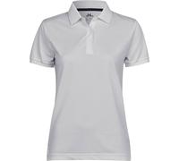 TEE JAYS Women's Club Polo Shirt in White | Size: Medium TEE JAYS White M