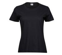 TEE JAYS Women's Fashion Sof T-Shirt in Black | Size: XL TEE JAYS Black XL