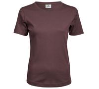 TEE JAYS Women's Interlock Short Sleeve T-Shirt in Grape | Size: Small TEE JAYS Grape S