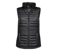 Tee Jays Womens/Ladies Crossover Body WarmerS Black RW10968
