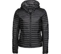 Tee Jays Womens/Ladies Crossover Hooded Padded Outdoor Jacke PC3417