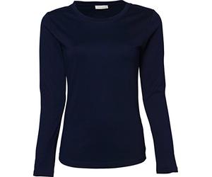 Tee Jays Womens/Ladies Interlock Long Sleeve T-Shirt