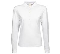 Tee Jays Womens/Ladies Luxury Stretch Long Sleeve Polo Shirt 3 Clrs BC3308