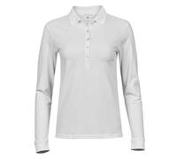 Tee Jays Womens/Ladies Luxury Stretch Long-Sleeved Polo Shirt PC5237
