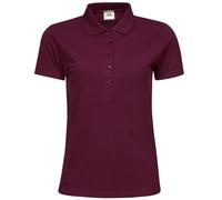 Tee Jays Womens/Ladies Luxury Stretch Short Sleeve Polo Shirt 20 Clrs