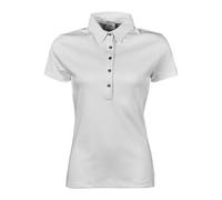 Tee Jays Womens/Ladies Pima Short Sleeve Cotton Polo Shirt BC3813