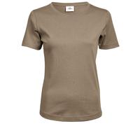 Tee Jays Womens/Ladies Plain Interlock Short Sleeve T-Shirt BC3321