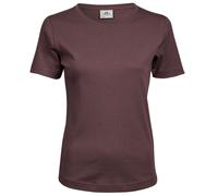Tee Jays Womens/Ladies Plain Interlock Short Sleeve T-Shirt BC3321