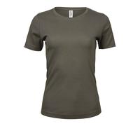 Tee Jays Womens/Ladies Plain Interlock Short Sleeve T-Shirt /Top/ Tee BC3321