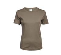 Tee Jays Womens/Ladies Plain Interlock Short Sleeve T-Shirt BC3321