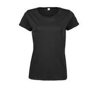 Tee Jays Womens/Ladies Roll Sleeve Cotton T-Shirt BC3821
