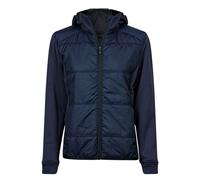 TEE JAYS Women's Stretch Hooded Jacket in Navy | Size: 3XL TEE JAYS Navy 3XL