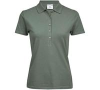 TEE JAYS Women's Luxury Stretch Polo Shirt in Pale Green | Size: Medium TEE JAYS Pale Green M