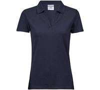 Tee Jays Womens/Ladies Luxury Stretch V Neck Polo Shirt PC7687