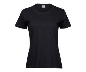 TEE JAYS Women's Sof T-Shirt in Black | Size: 2XL TEE JAYS Black 2XL