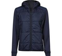 TEE JAYS Women's Stretch Hooded Jacket in Mid Navy | Size: 2XL TEE JAYS Mid Navy 2XL