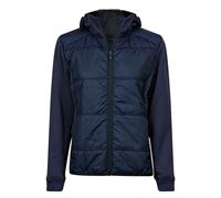 TEE JAYS Women's Stretch Hooded Jacket in Navy | Size: Small TEE JAYS Navy S
