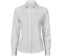 TEE JAYS Women's Stretch Long-Sleeved Active Shirt in White | Size: Large TEE JAYS White L