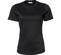 Tee Jays Women's T-Shirt - Black - Black - Medium