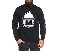 Tee Kiki Adi Vegeta Men's Sweatshirt Goku Dragon Master Son Ball Vegeta Turtle Roshi Db, Farbe2:Black, Größe2:Medium