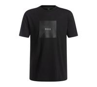 Tee Logo Rib - male - Boss - T-Shirts - Black - M - Tops M