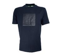 Tee Logo Rib - male - Boss - T-Shirts - Blue - L - Tops L