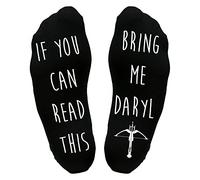 Tee Monkey Bring Me Daryl Sole Socks One Size Black Funny Joke Gift Her Girlfriend Wife Walking Dead Dixon