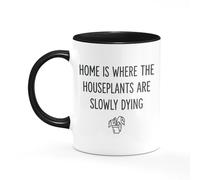 Tee Monkey Home is Where The Houseplants Mug Gift Present for Her Him Plants