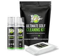 Tee Off - Ultimate Golf Care Kit - Club Cleaner, Golf Wipes & Gear Waterproofer - Complete Cleaning & Protection Set for Golf Clubs, Bags & Apparel