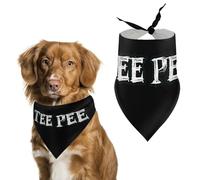 Tee Pee Printed Dog Bandanas Adjustable Triangle Pet Scarf Washable Puppy Bibs Kerchief